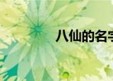 八仙的名字（八仙的介绍）