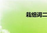 栽组词二年级（栽组词）