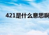 421是什么意思啊（421具体是什么意思）