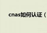 cnas如何认证（cnas认证需要多少钱）