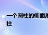 一个圆柱的侧面展开图是一个正方形,这个圆柱