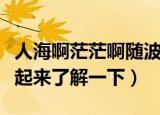 人海啊茫茫啊随波逐流浮浮沉沉是什么歌（一起来了解一下）