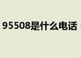 95508是什么电话（95508属于什么电话呢）