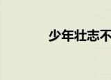 少年壮志不言愁（少年壮志）
