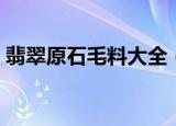 翡翠原石毛料大全（翡翠原石毛料都有什么）