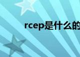 rcep是什么的简称（rcep的意思）