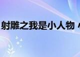 射雕之我是小人物 小说（射雕之我是小人物）