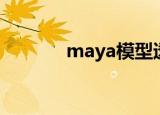 maya模型透明（maya模型）