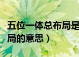 五位一体总布局是指什么（简述五位一体总布局的意思）
