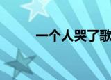 一个人哭了歌词（一个人哭歌词）