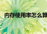 内存使用率怎么算（内存使用率多少正常）