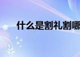 什么是割礼割哪里（割礼的介绍解释）