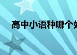 高中小语种哪个好学（小语种哪个好学）