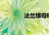 法兰螺母标准（法兰螺母）