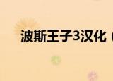 波斯王子3汉化（波斯王子3免cd补丁）