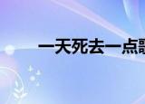 一天死去一点歌词（一天死去一点）