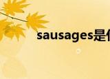 sausages是什么意思英语怎么读