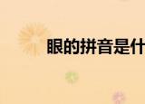 眼的拼音是什么音节（眼的拼音）