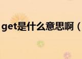 get是什么意思啊（网络术语get是什么意思）