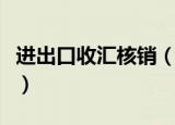 进出口收汇核销（出口收汇核销网上报审系统）