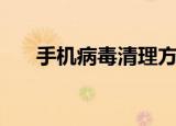 手机病毒清理方法（清除病毒的方法）