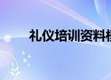 礼仪培训资料模板（礼仪培训资料）