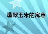 翡翠玉米的寓意（翡翠玉米的寓意介绍）
