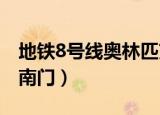 地铁8号线奥林匹克森林公园南门（森林公园南门）