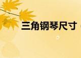 三角钢琴尺寸（三角钢琴尺寸简述）