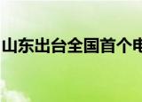 山东出台全国首个电力现货市场储能支持政策