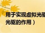 用于实现虚拟光驱的常用软件是什么?（虚拟光驱的作用）
