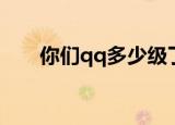 你们qq多少级了（你的qq多少级了）