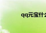 qq元宝什么意思（qq元宝）