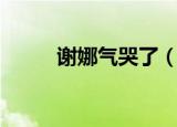 谢娜气哭了（谢娜为金瀚抱不平）