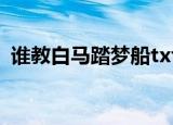 谁教白马踏梦船txt下载（谁教白马踏梦船）