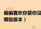 偏偏喜欢你爱你没道理是什么歌（爱不停息有哪些版本）