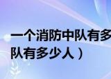 一个消防中队有多少人多少台车（一个消防中队有多少人）