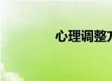 心理调整方法（心理调整）