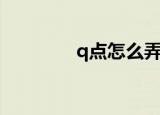 q点怎么弄（q点怎么获得）
