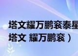 塔文耀万鹏衮泰星和乌莎玛妮的所有电视剧（塔文 耀万鹏衮）