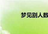梦见别人数钱（说明什么呢）