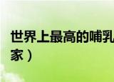 世界上最高的哺乳动物是（希望能够帮助到大家）
