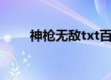 神枪无敌txt百度云（神枪无敌txt）