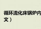 循环流化床锅炉内外循环（循环流化床锅炉论文）