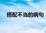 搭配不当的病句（搭配不当的病句示例）
