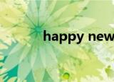happy new year 是什么意思?