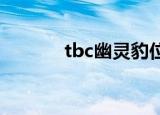tbc幽灵豹位置（幽灵豹坐标）