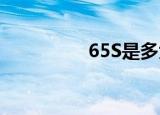 65S是多大尺寸（65ss）