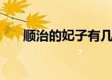 顺治的妃子有几个（顺治的妃子简述）