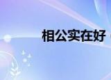 相公实在好（相公个个都好坏）